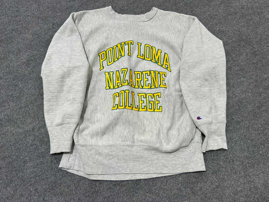 Point Loma Champion Crewneck - Gray Size Large