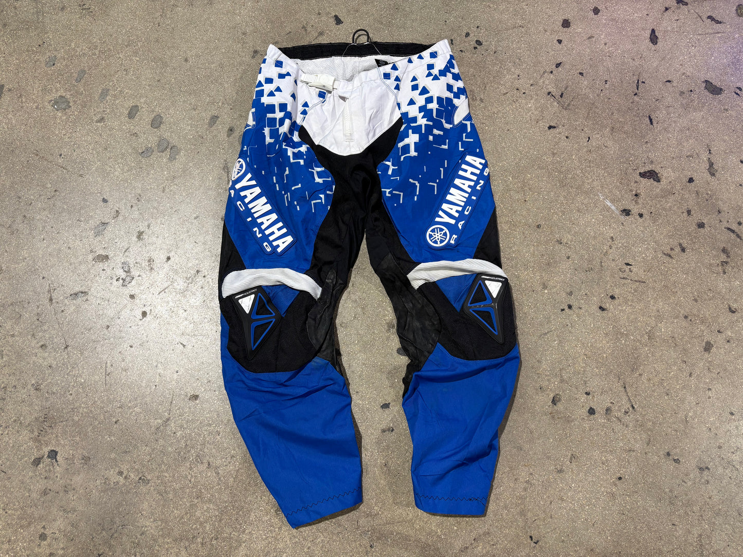 Yamaha Motocross Racing Pants - Blue/ Black Size 30