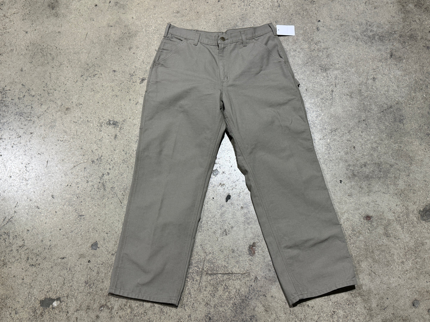 Carhartt Carpenter Denim - Taupe Size 34x30