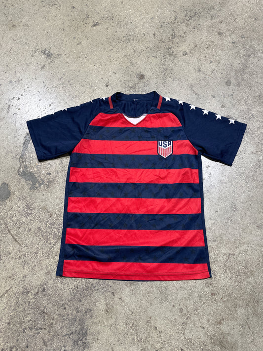 USA Christian Pulisic Jersey - Navy/Red Size Youth Medium