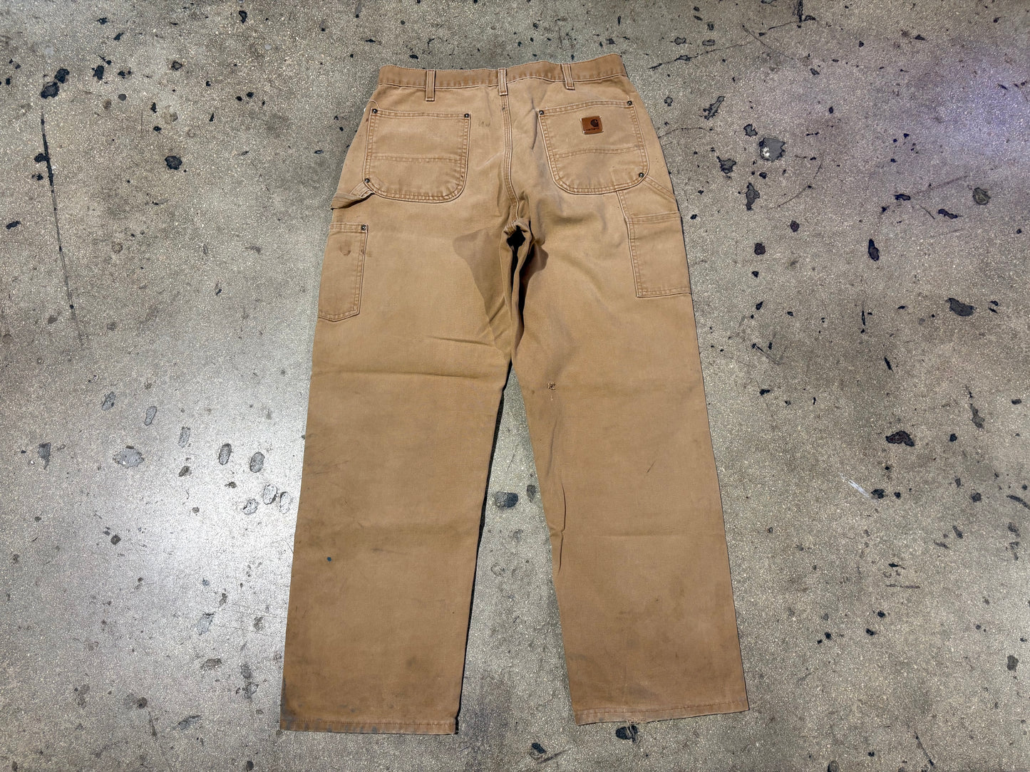Carhartt Double Carpenter Pants - Khaki Size 36 x 32