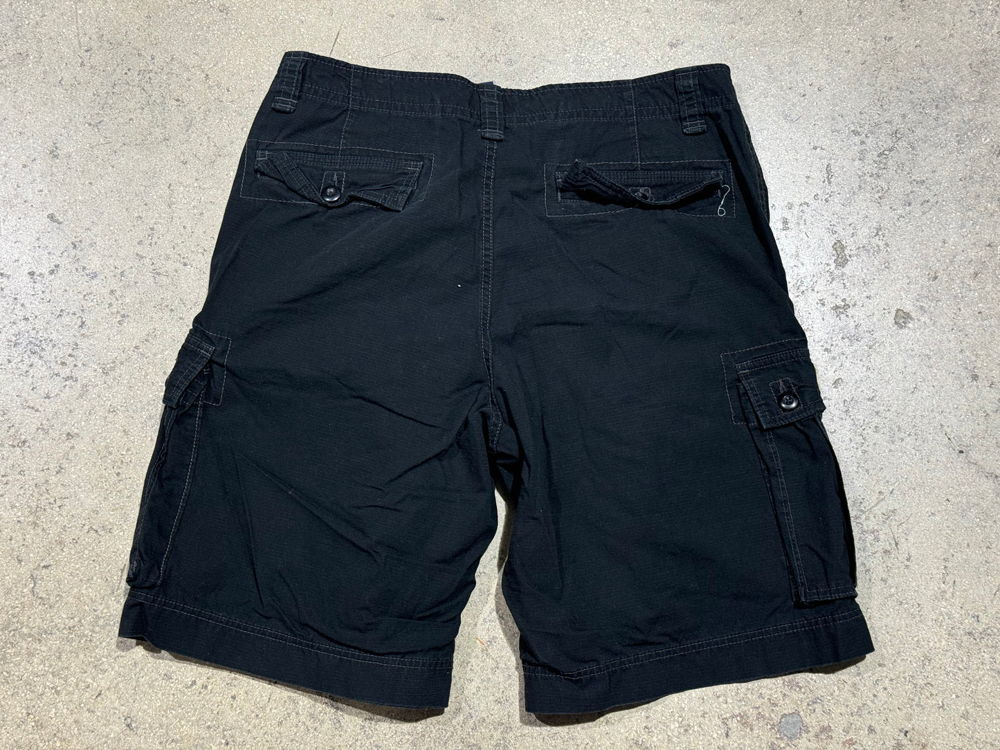 Polo Jeans Cargo Shorts - Black Size 36