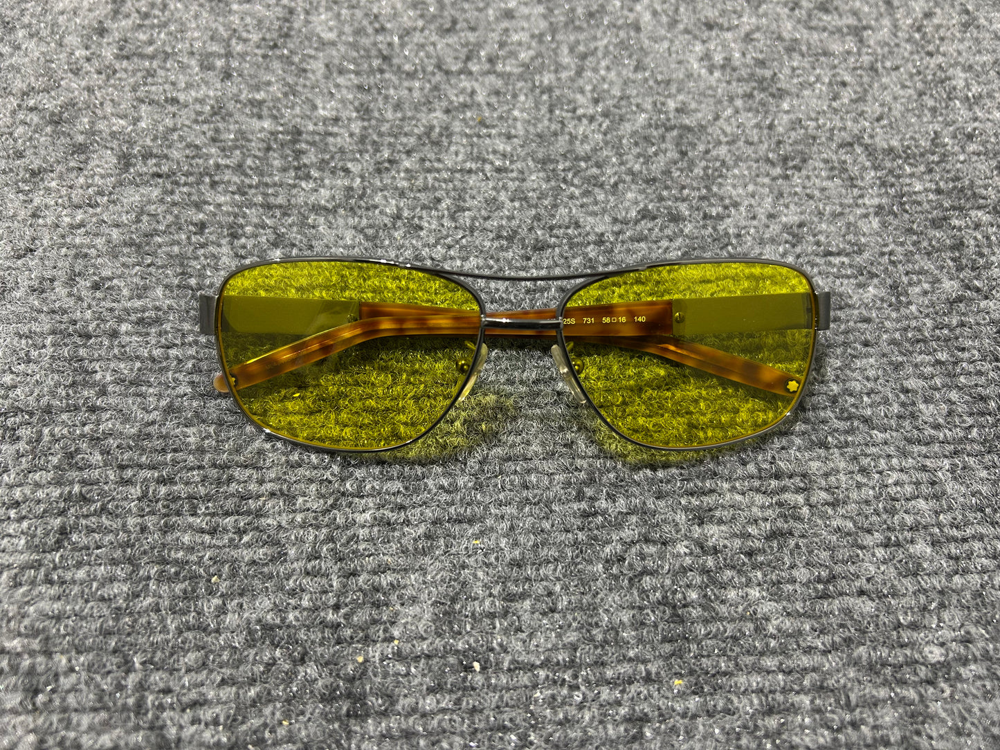 Mont Blanc Super Clean Glasses - Brown/Yellow