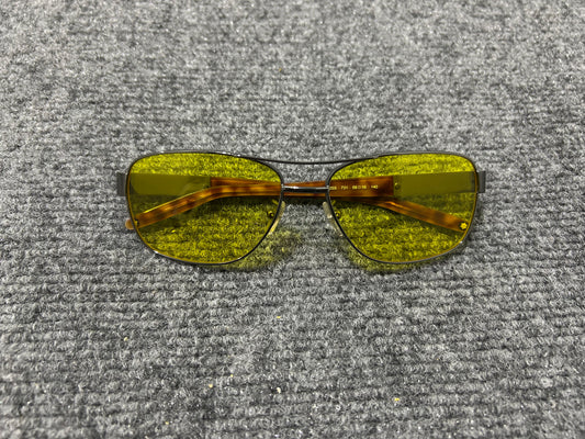 Mont Blanc Super Clean Glasses - Brown/Yellow