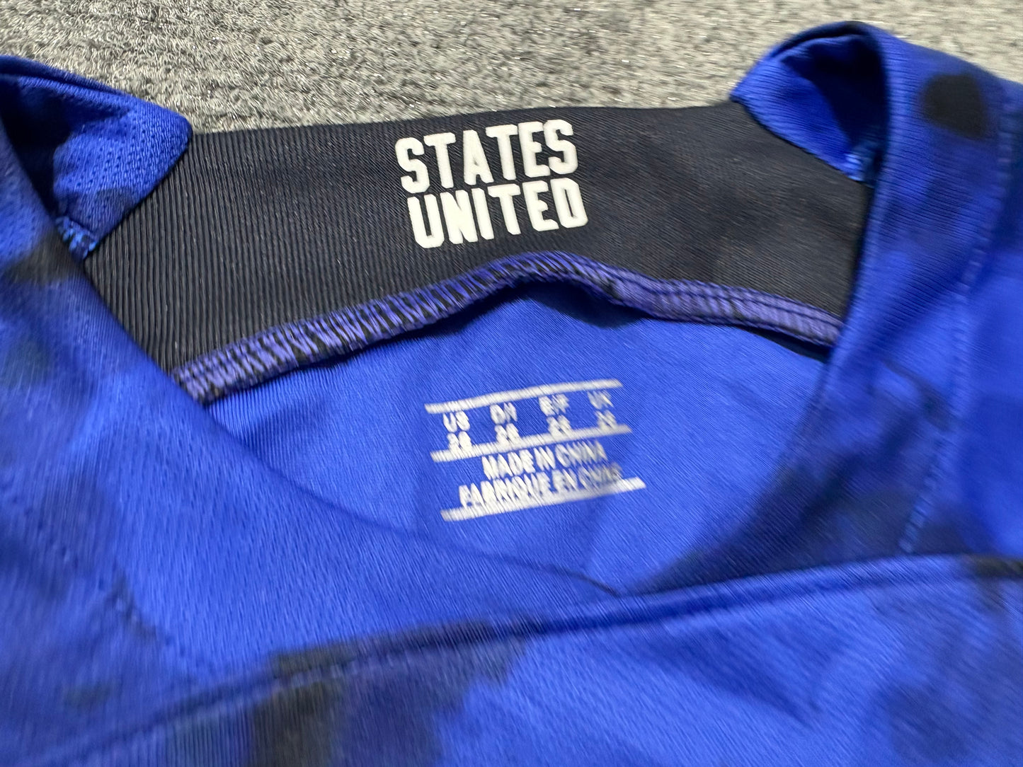 Womens USA #10 Pulisic Soccer Jersey - Blue Size Small