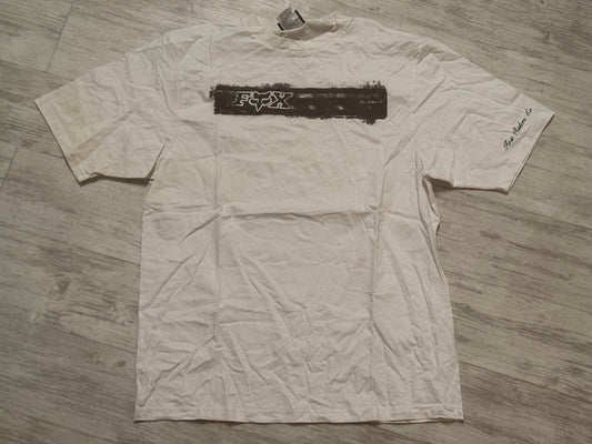 Fox Riders Co Tee - White Size XL