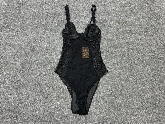 La Perla Lace Bodysuit - Black size 2
