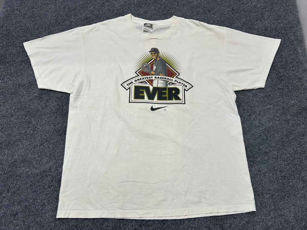 Michael Jordan Baseball Tee - White Size Large