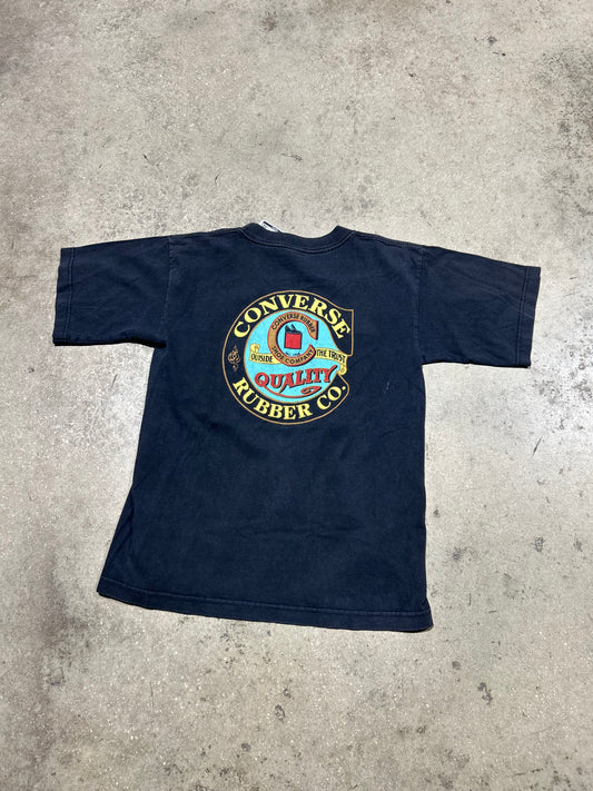 Converse Rubber CO Logo tee - Black Size XL