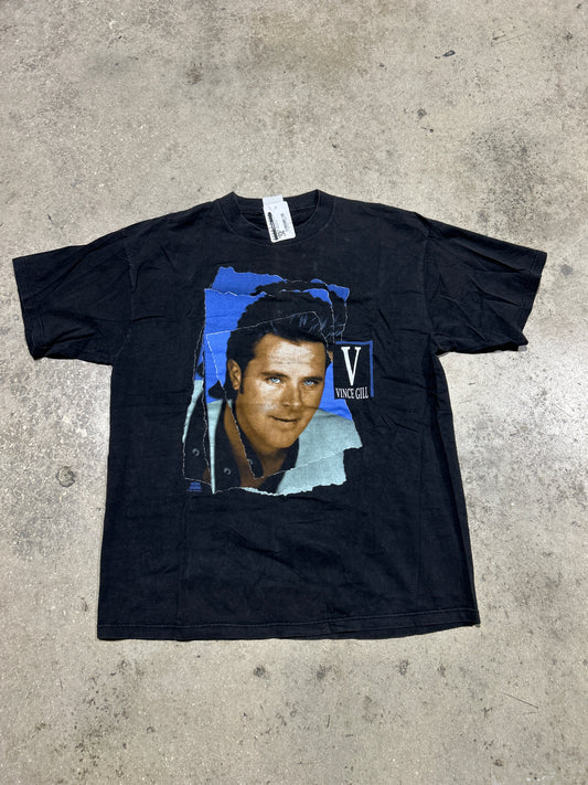 1992 Vince Gill Tee - Black Size XL