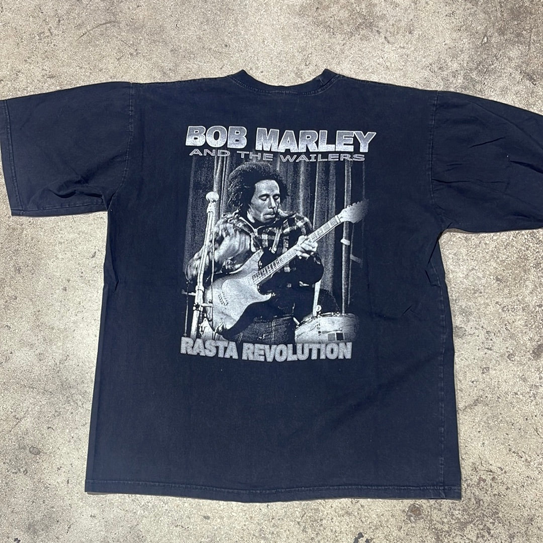 Bob Marley Rasta Revolution Tee - Black Size XXL