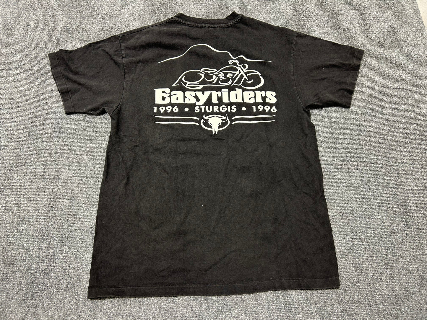 1996 Easyriders Sturgis Tee - Black Size Large
