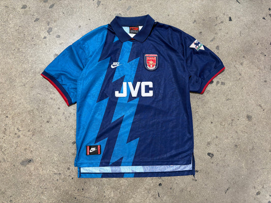 1995/96 Nike Arsenal #11 Helder Jersey Size XL