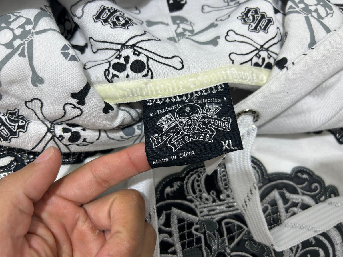 Southpole Hoodie - White Size XL