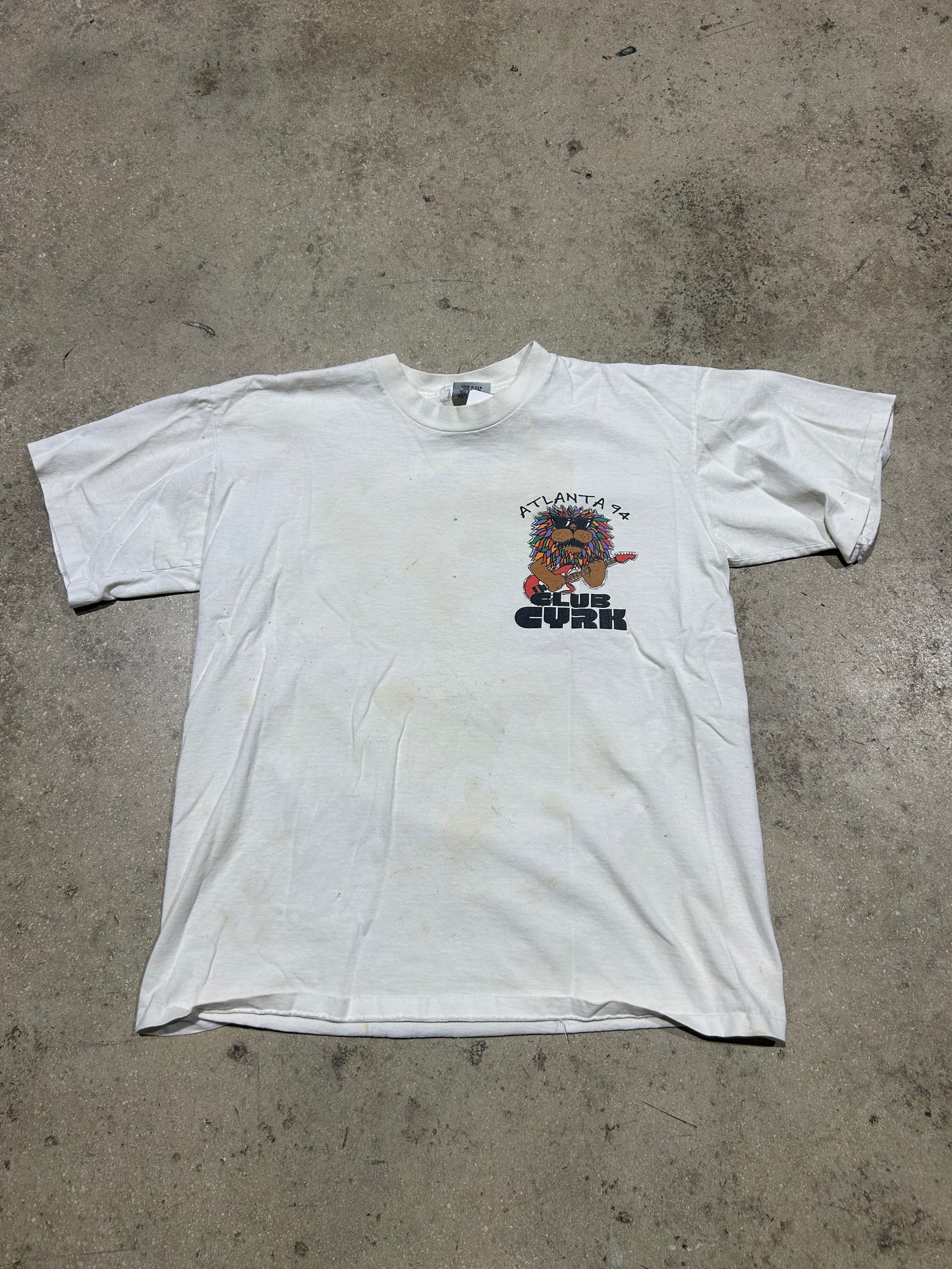 1994 Atlanta Club Cyrh Tee - Cream Size Large