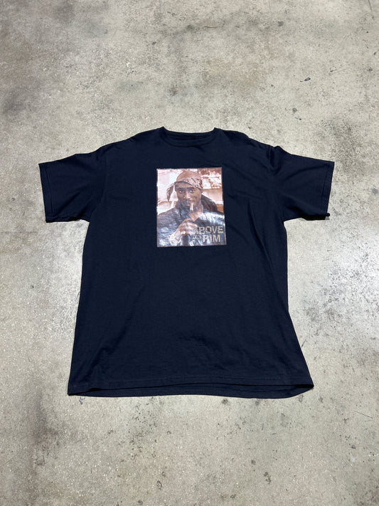 00s Tupac Above The Rim Tee - Black Size XL