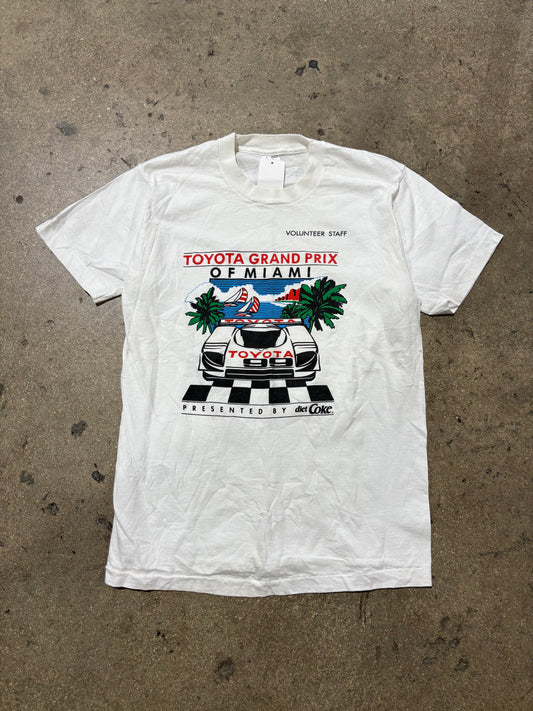 Toyota Grand Prix Volunteer Tee - White Size Large