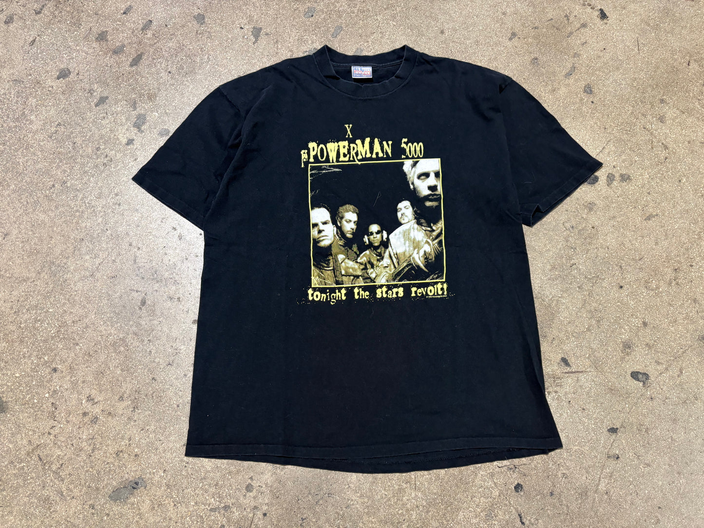 1999 Powerman 5000 Tee - Black Size XL