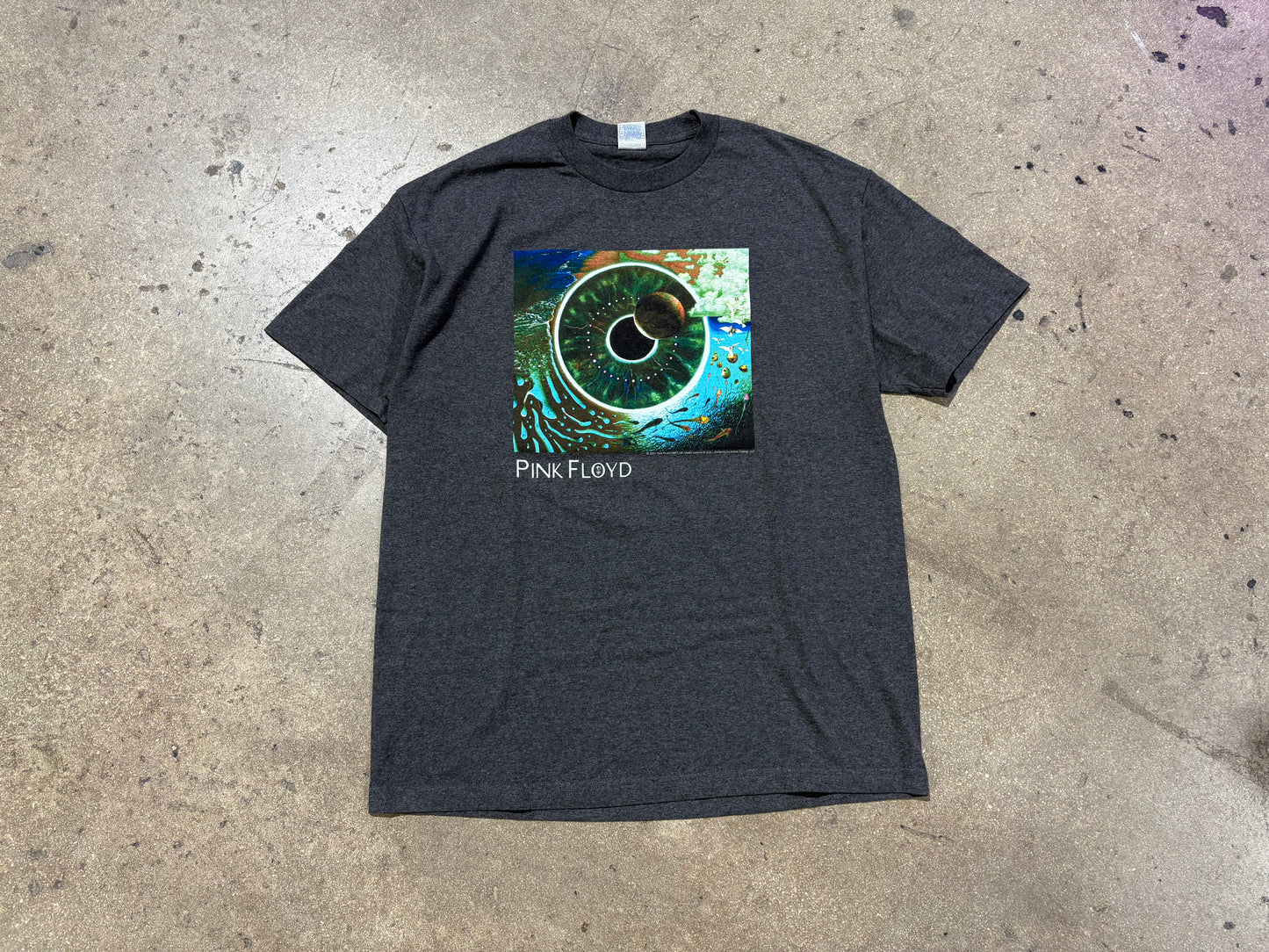 2004 Pink Floyd Eye Tee - Grey Size XL