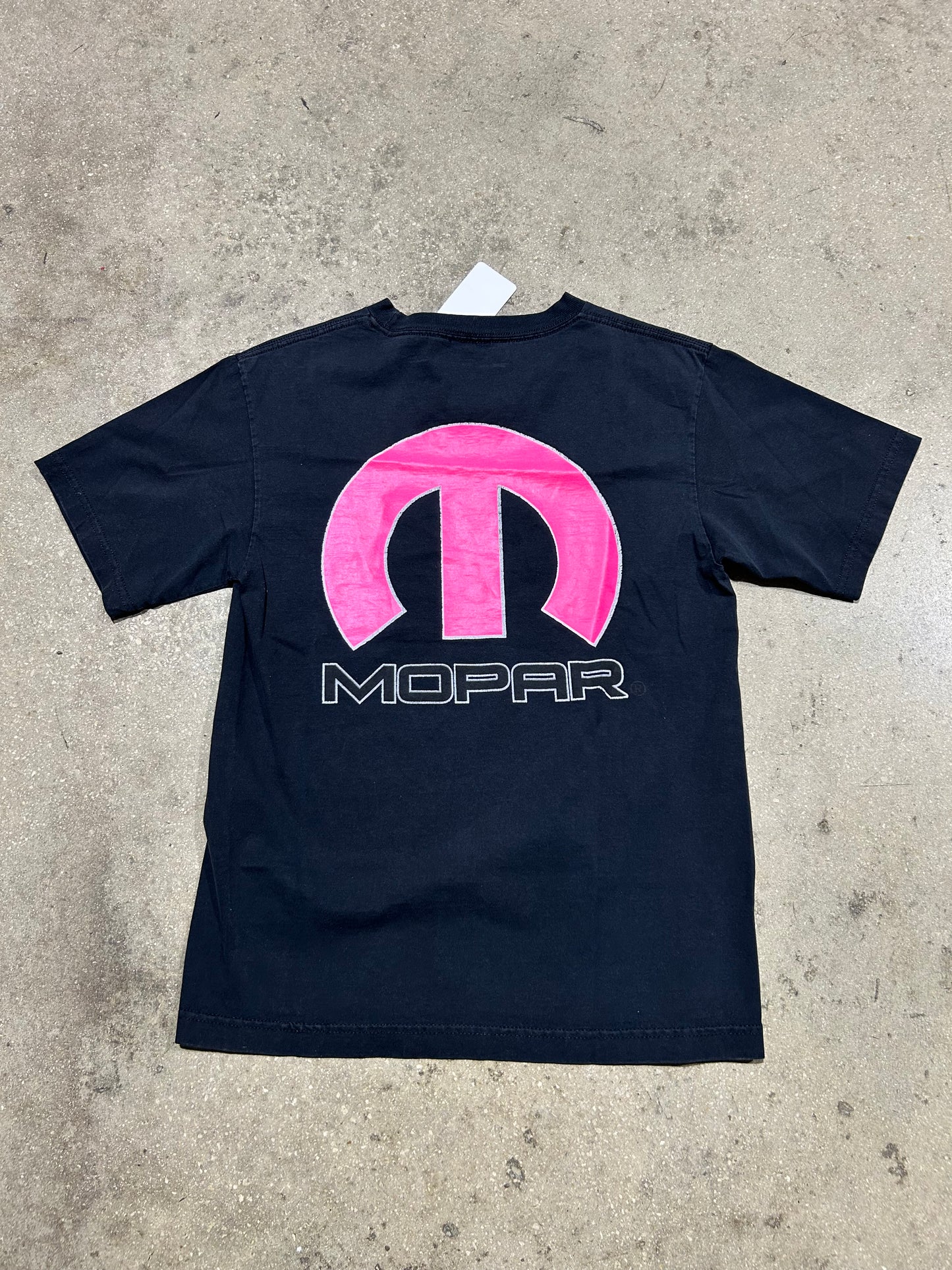 Mopar Tee - Black/Pink Size Small