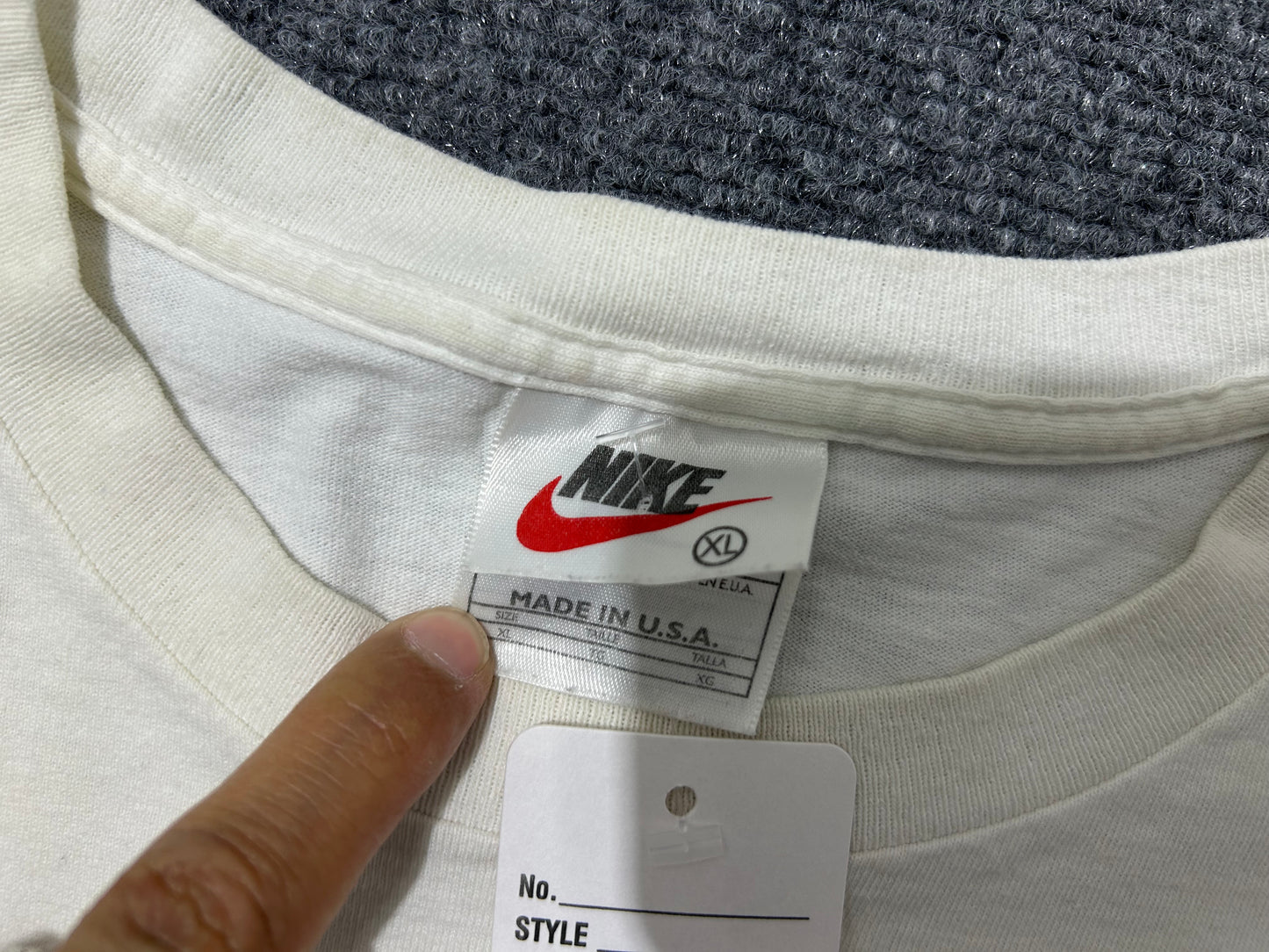 KNVB Nike Just Do It Tee - White size XL