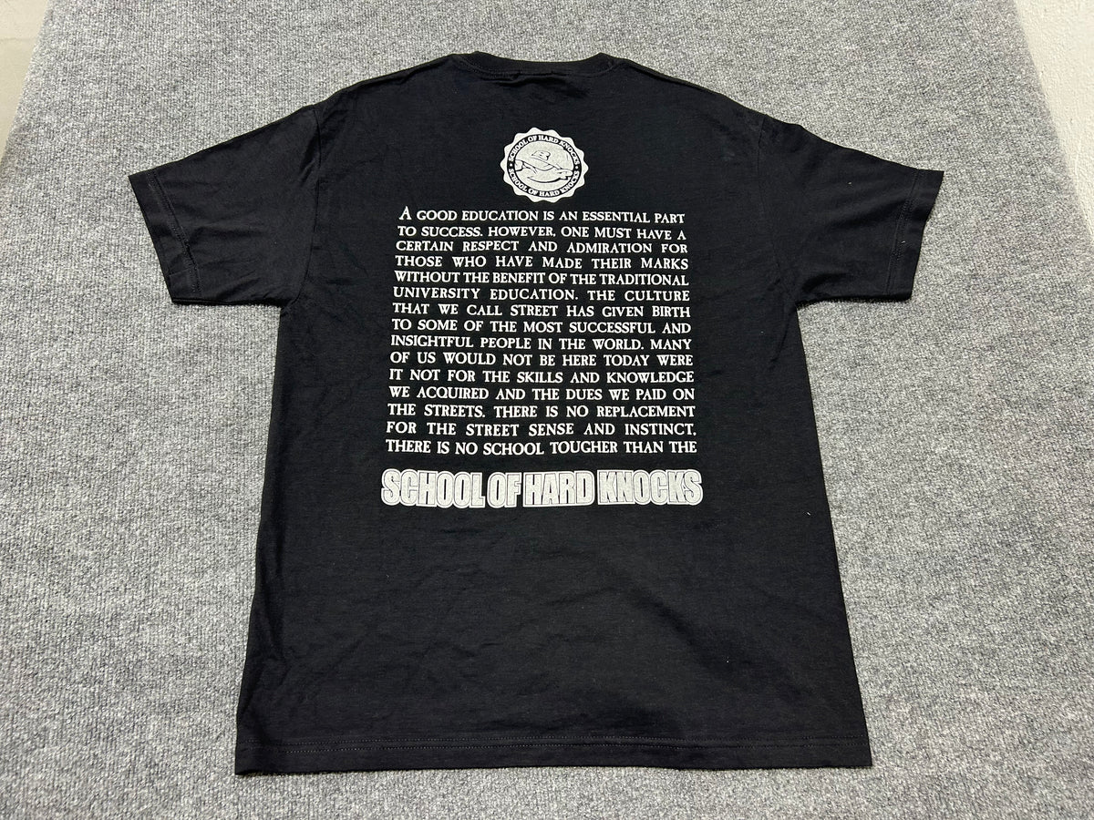 SOHK School Of Hard Knocks Tee - Black Size Large