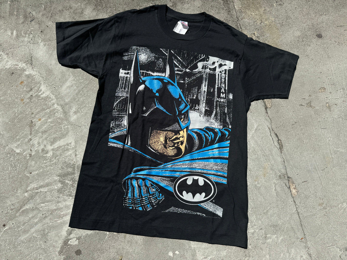 1992 Batman Returns Tee - Black Size Large