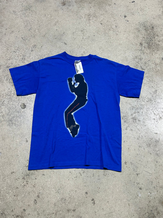 Michael Jackson Tip Toe Tee - Blue Size Medium