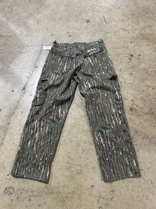 Realtree Cargo Camo Pants - Green Size 34x30