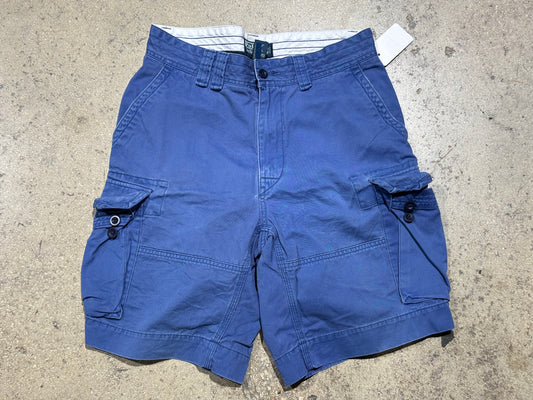 Polo Ralph Lauren Cargo Shorts - Pale Blue Size 32