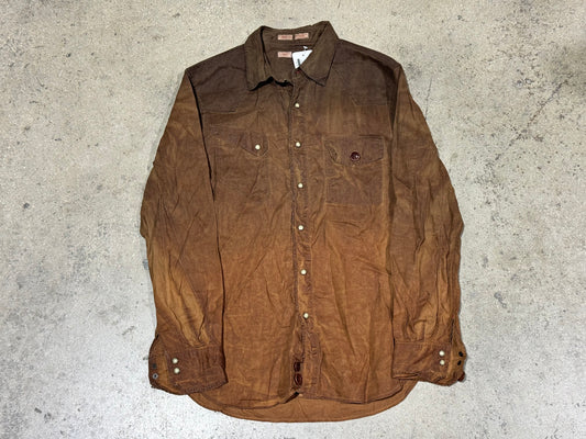 Paul Smith Western Button Up - Brown Size Large