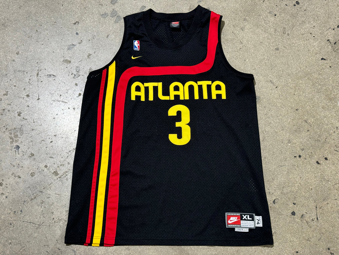 Nike Atlanta Hawks Reef Rewind Swingman Jersey Size XL