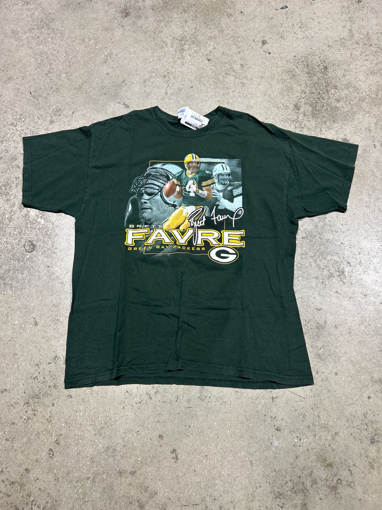 Brett Favre Tee - Green Size XL