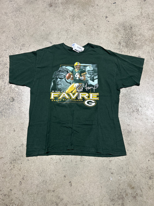 Brett Favre Tee - Green Size XL