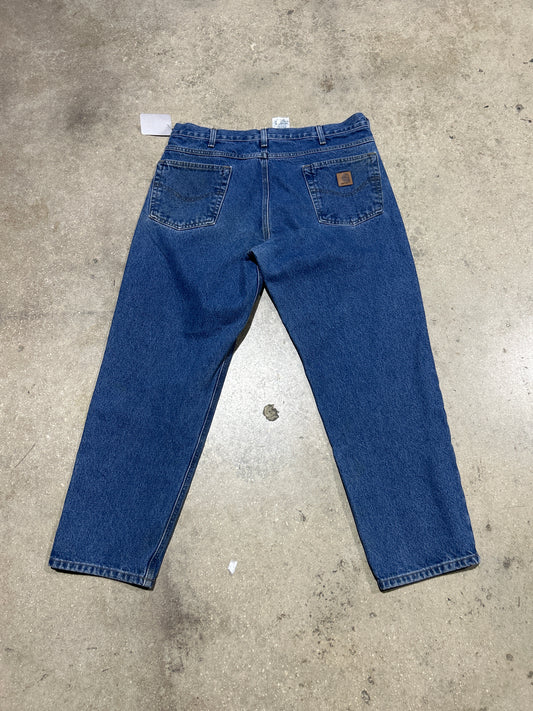 Carhartt Relaxed Fit Denim Pants - Blue Size 36x28