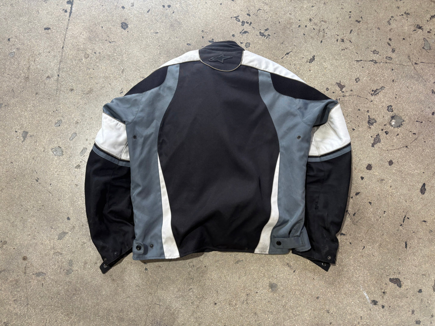 Alpinestars Racing Motorcycle jacket - Black / White Size XL
