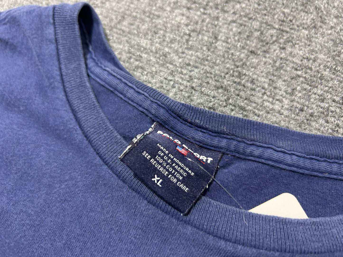Polo Sport Spell Out - Navy / Orange Size XL