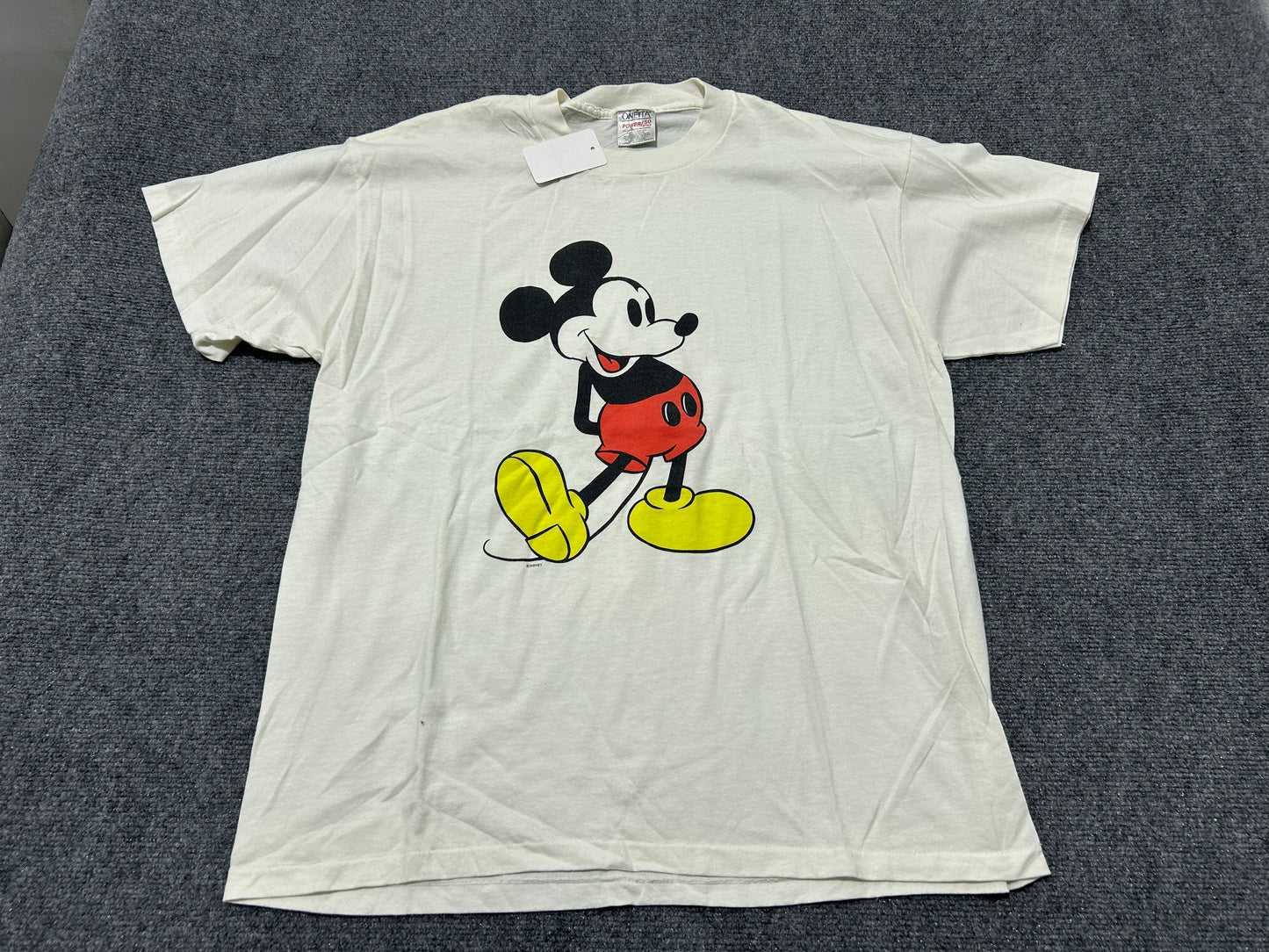 Mickey Mouse Tee - White Size XL