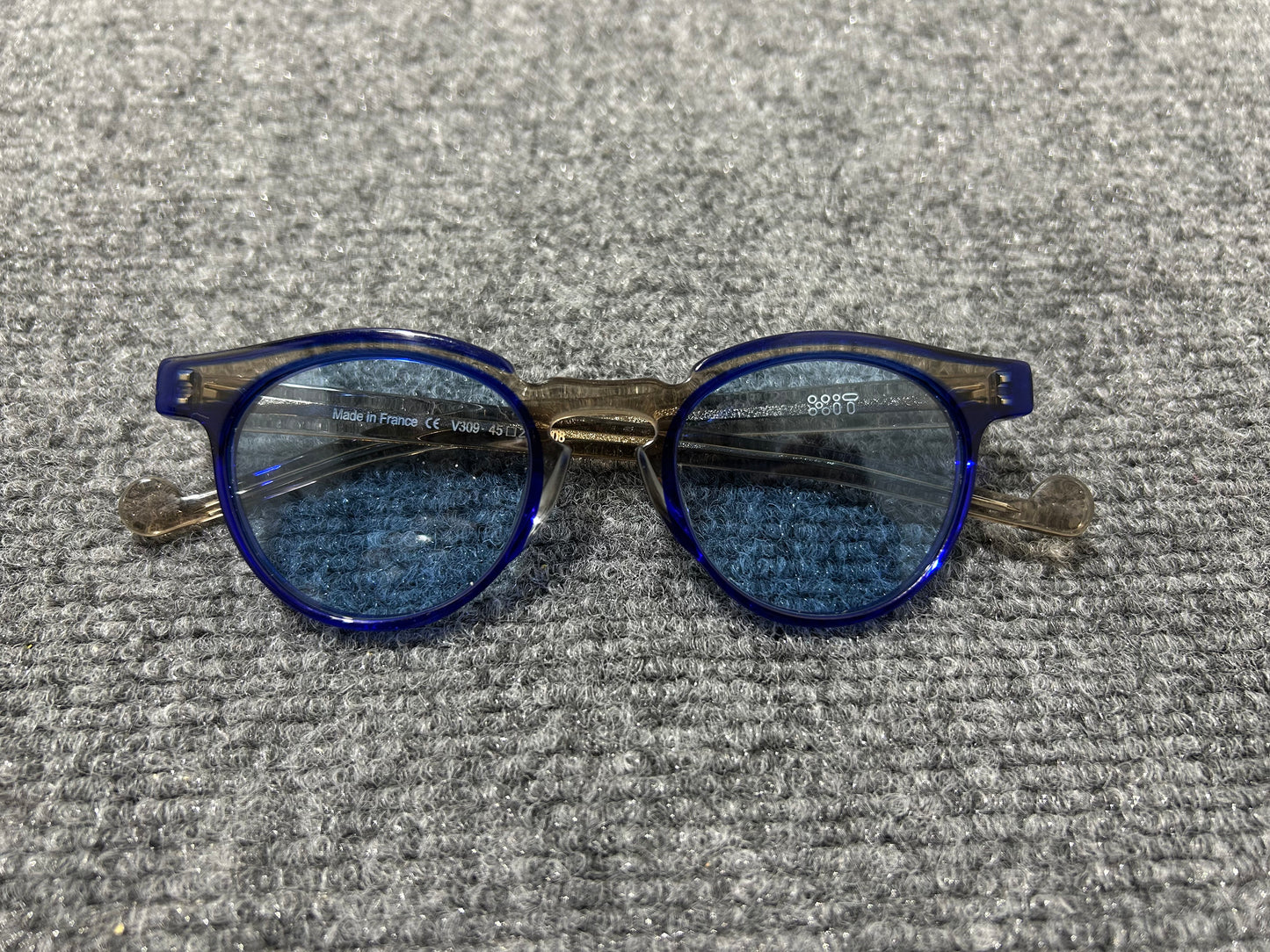 Oliver Peoples Circle Lens Glasses - Blue