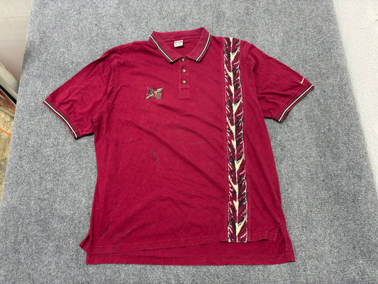 Nike FSU Florida Sate Seminoles Polo - Garnett Size XXL