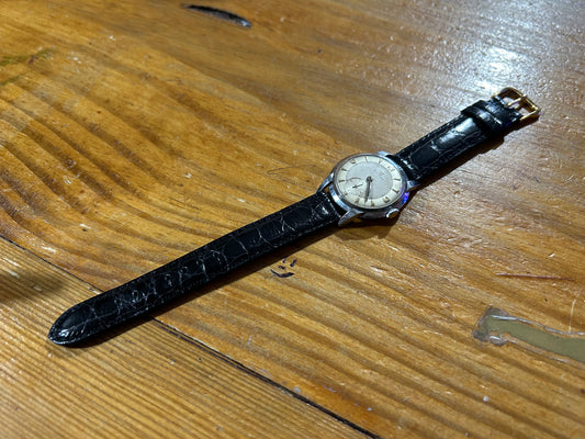 1950s Citizen Circle Face Watch - Black