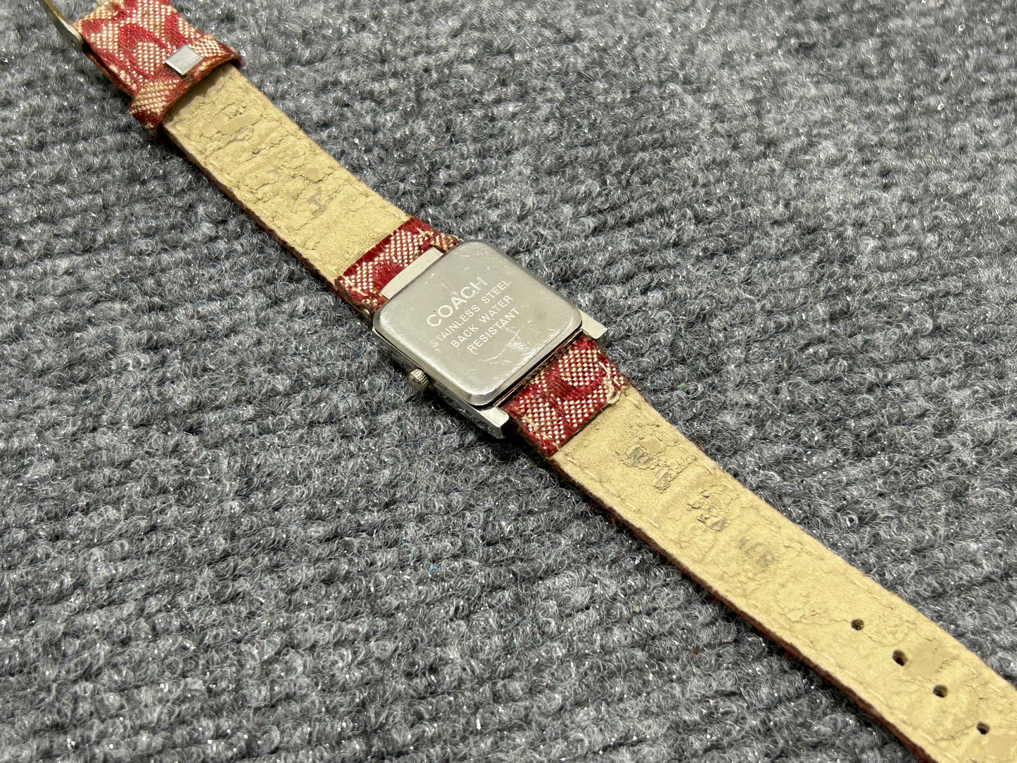 Coach Watch - Red