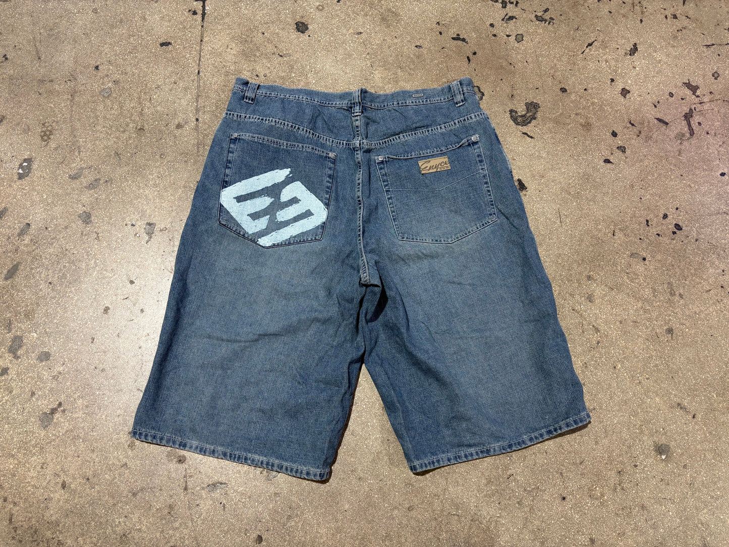 Enyce Denim Jean Shorts - Blue Size 40