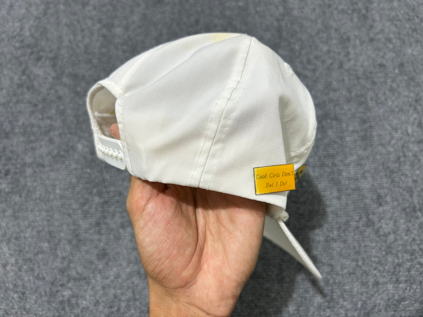 Crown Royal 6 Pin Hat - White
