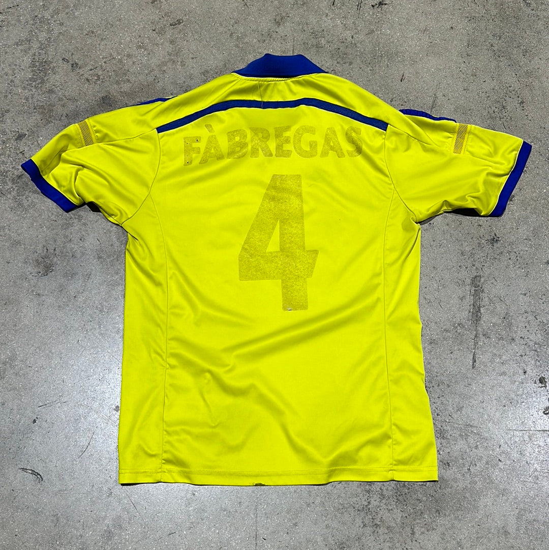 Adidas Chelsea FC 2014-15 Away Jersey - Yellow Size Large