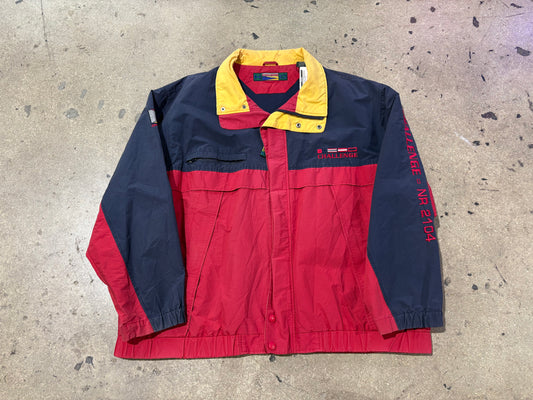 HC Challenge Sailing Gear Jacket - Navy/Red/Yellow Size XXXL 3XL