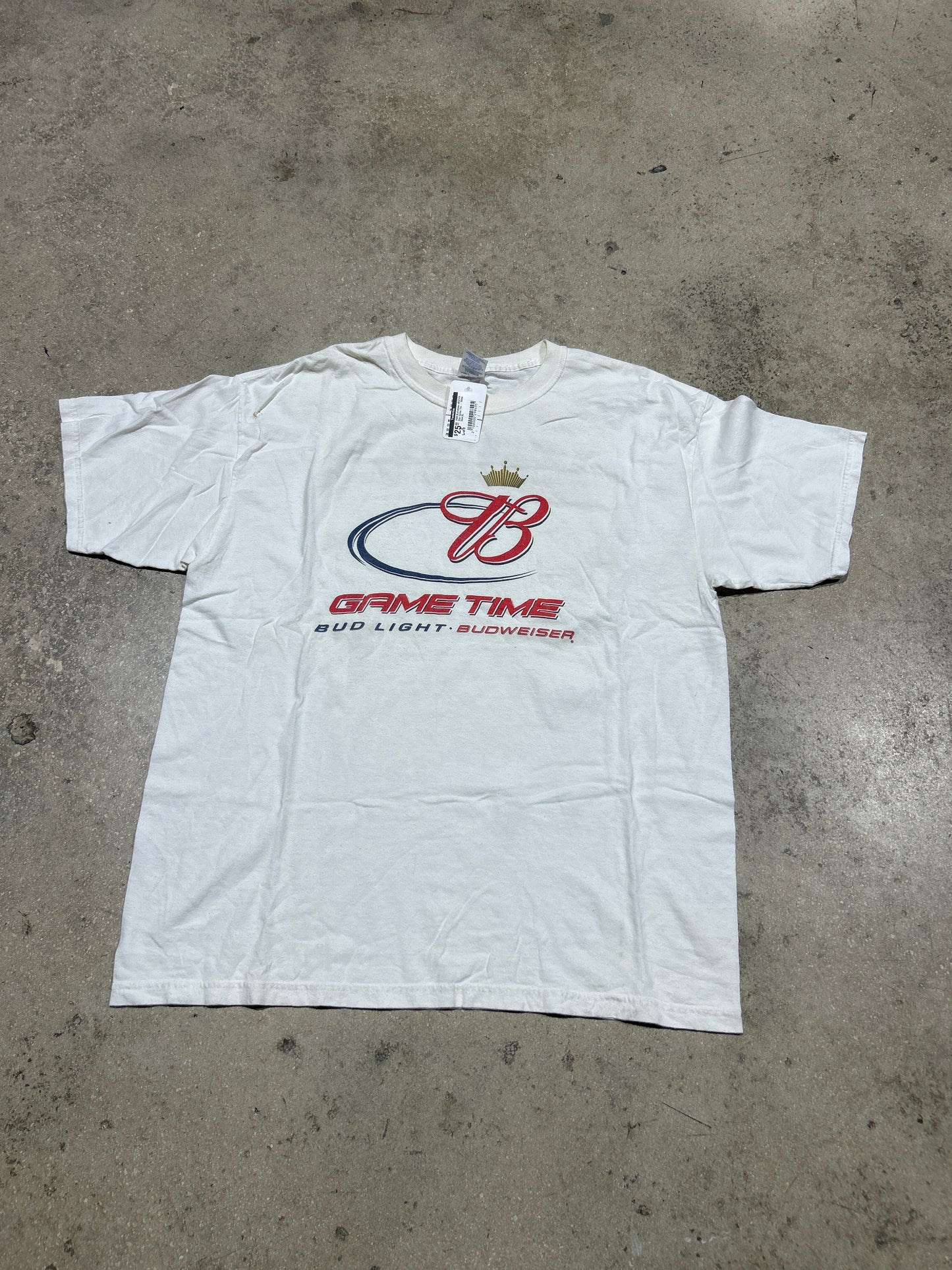 2005 Budweiser MLB All Star Game Tee - White Size XL