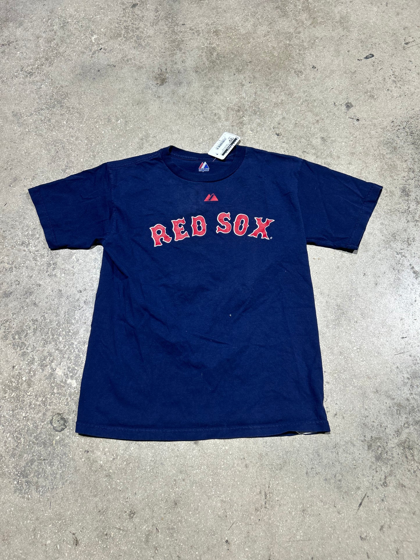 Red Sox Rocco Baldelli Tee - Navy Size Large