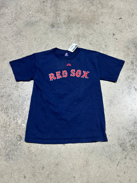 Red Sox Rocco Baldelli Tee - Navy Size Large