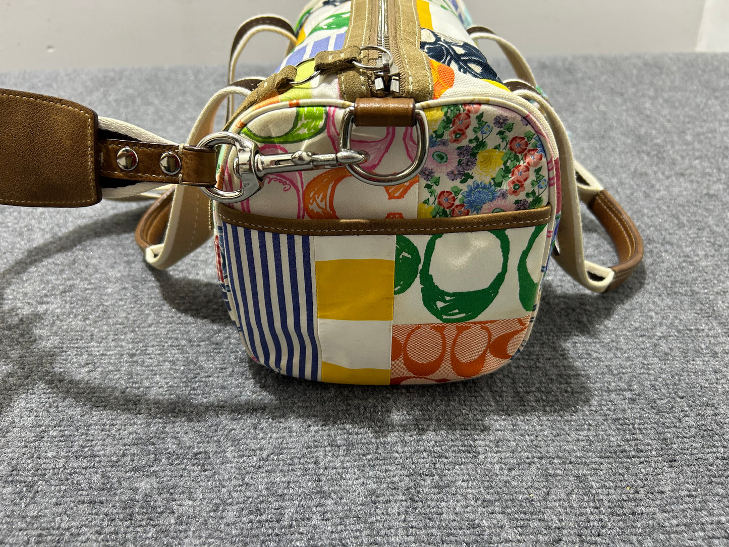 Coach PatchWork Mini Duffle Purse - Multi